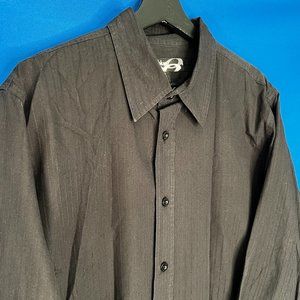 Anchor Blue Button Up Long Sleeve X-Large